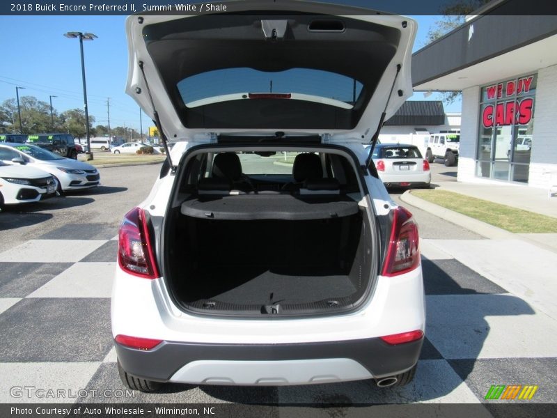 Summit White / Shale 2018 Buick Encore Preferred II