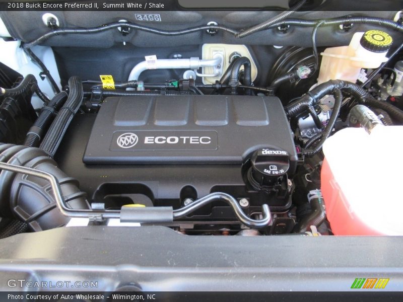 Summit White / Shale 2018 Buick Encore Preferred II
