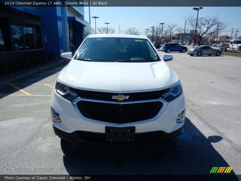 Summit White / Jet Black 2019 Chevrolet Equinox LT AWD