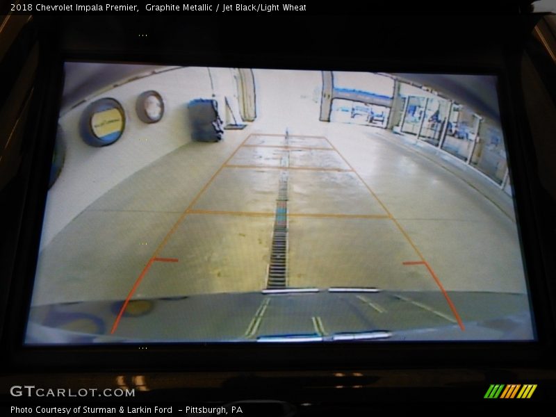 Graphite Metallic / Jet Black/Light Wheat 2018 Chevrolet Impala Premier