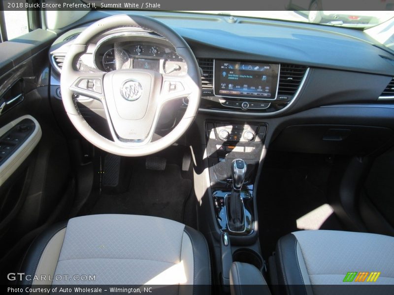 Summit White / Shale 2018 Buick Encore Preferred II