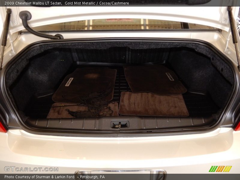 Gold Mist Metallic / Cocoa/Cashmere 2009 Chevrolet Malibu LT Sedan