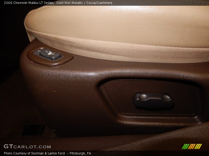 Gold Mist Metallic / Cocoa/Cashmere 2009 Chevrolet Malibu LT Sedan