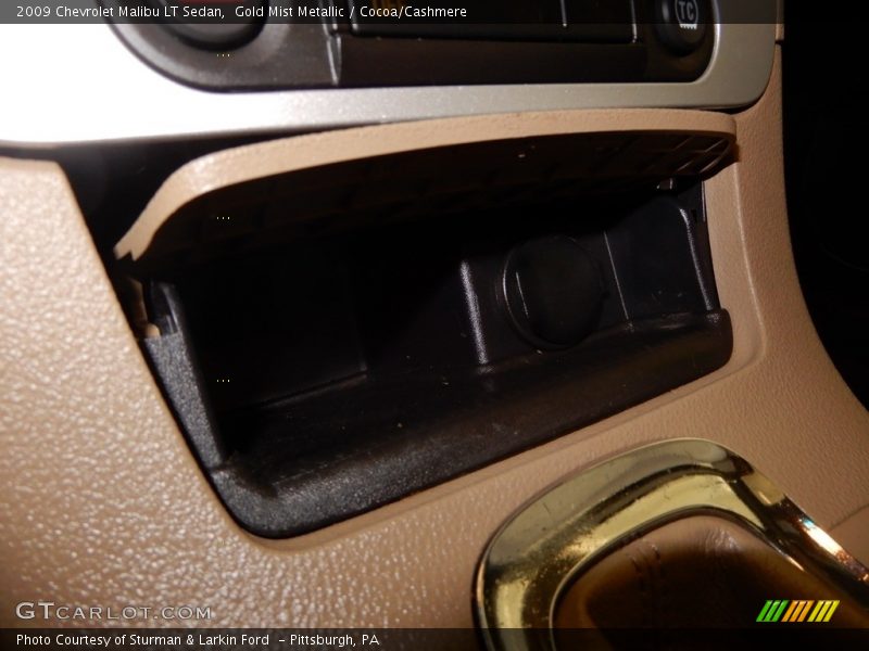 Gold Mist Metallic / Cocoa/Cashmere 2009 Chevrolet Malibu LT Sedan