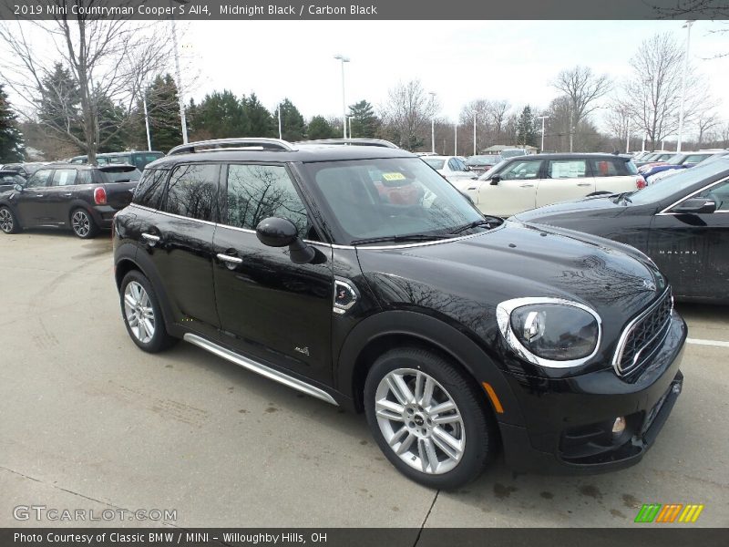 Midnight Black / Carbon Black 2019 Mini Countryman Cooper S All4