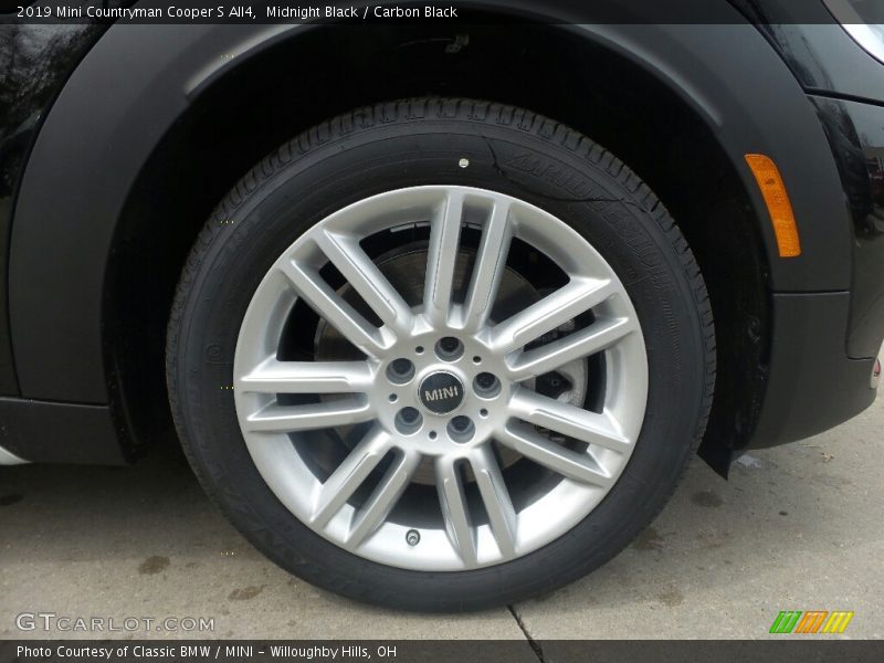 Midnight Black / Carbon Black 2019 Mini Countryman Cooper S All4