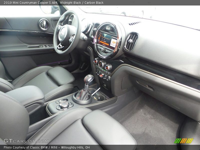 Midnight Black / Carbon Black 2019 Mini Countryman Cooper S All4