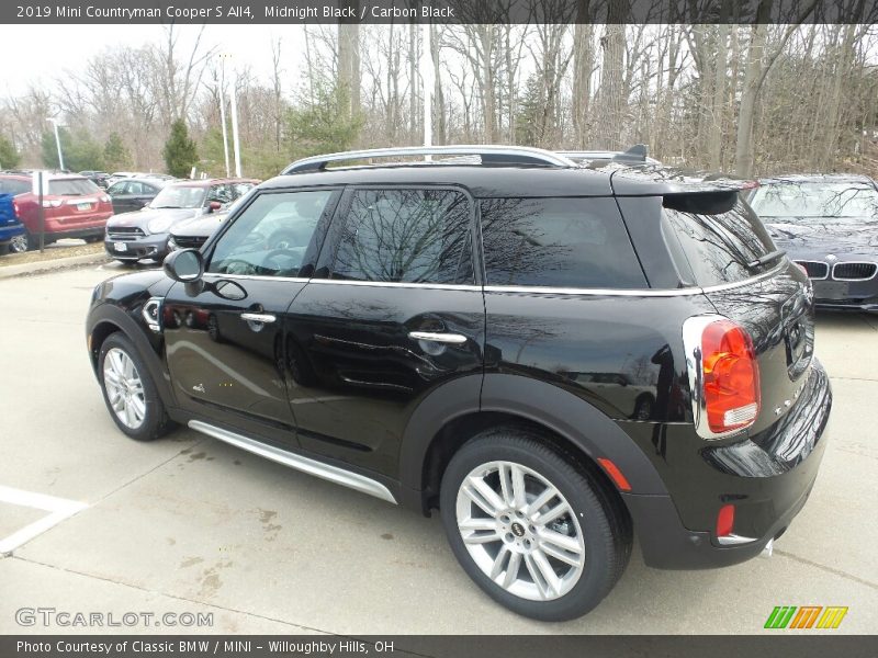 Midnight Black / Carbon Black 2019 Mini Countryman Cooper S All4