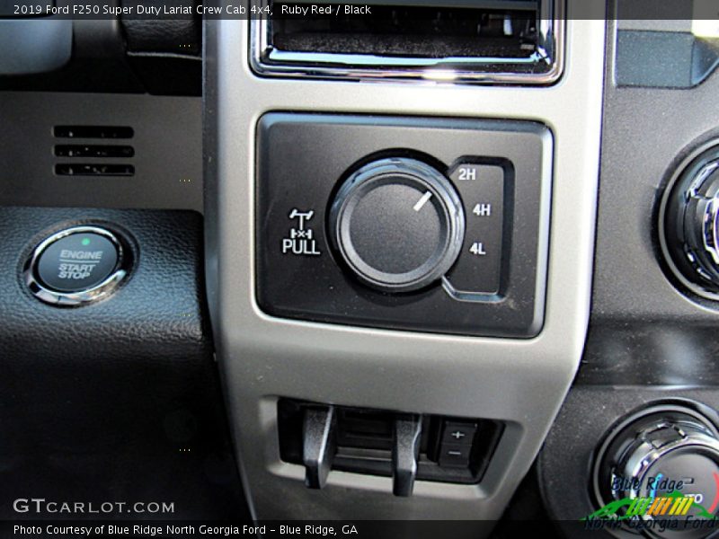 Ruby Red / Black 2019 Ford F250 Super Duty Lariat Crew Cab 4x4