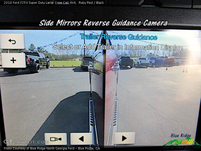 Ruby Red / Black 2019 Ford F250 Super Duty Lariat Crew Cab 4x4