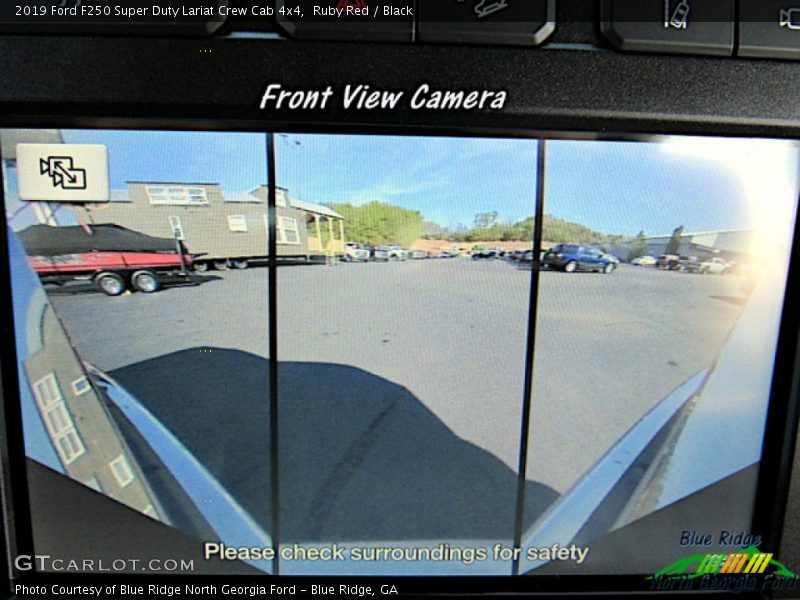 Ruby Red / Black 2019 Ford F250 Super Duty Lariat Crew Cab 4x4