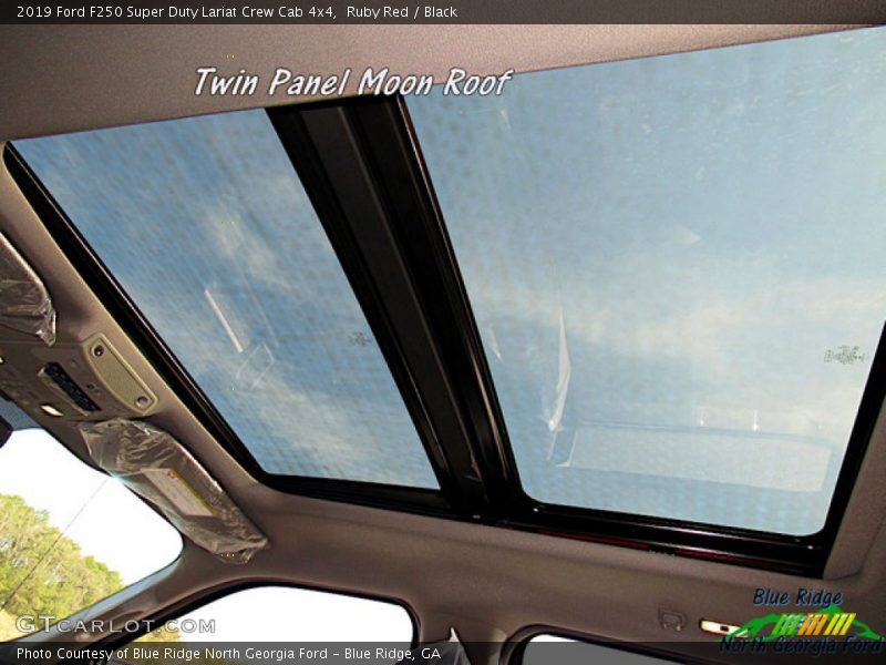 Ruby Red / Black 2019 Ford F250 Super Duty Lariat Crew Cab 4x4
