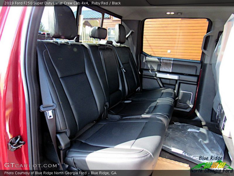 Ruby Red / Black 2019 Ford F250 Super Duty Lariat Crew Cab 4x4