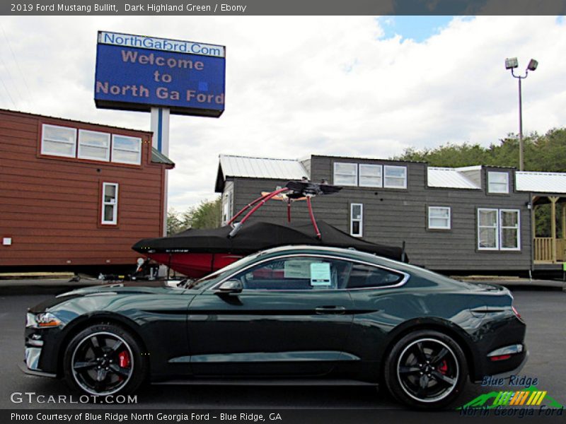Dark Highland Green / Ebony 2019 Ford Mustang Bullitt