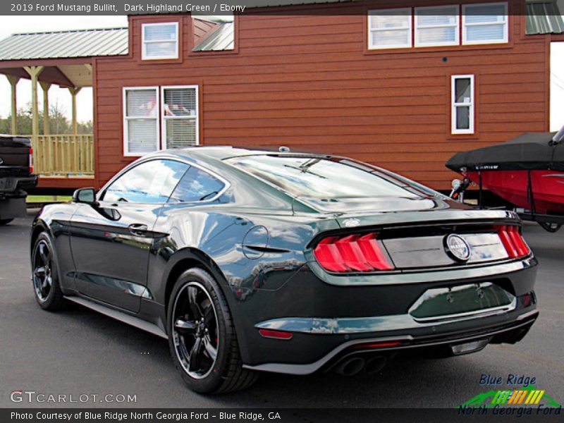 Dark Highland Green / Ebony 2019 Ford Mustang Bullitt