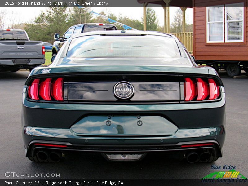 Dark Highland Green / Ebony 2019 Ford Mustang Bullitt