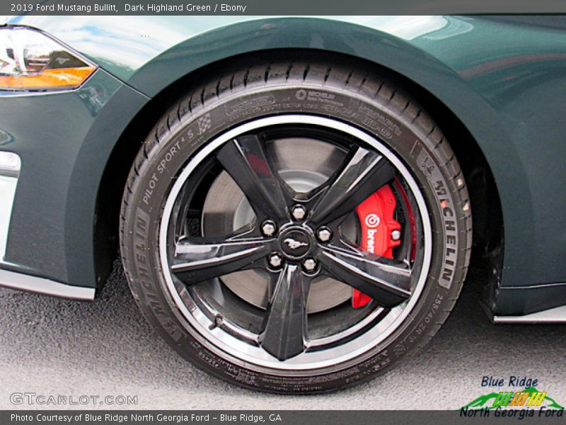 Dark Highland Green / Ebony 2019 Ford Mustang Bullitt