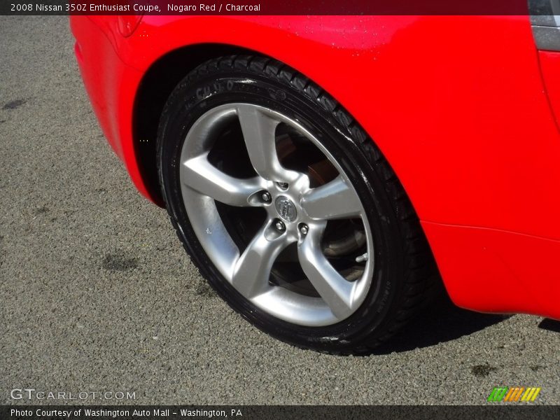 Nogaro Red / Charcoal 2008 Nissan 350Z Enthusiast Coupe
