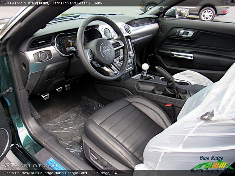 Dark Highland Green / Ebony 2019 Ford Mustang Bullitt