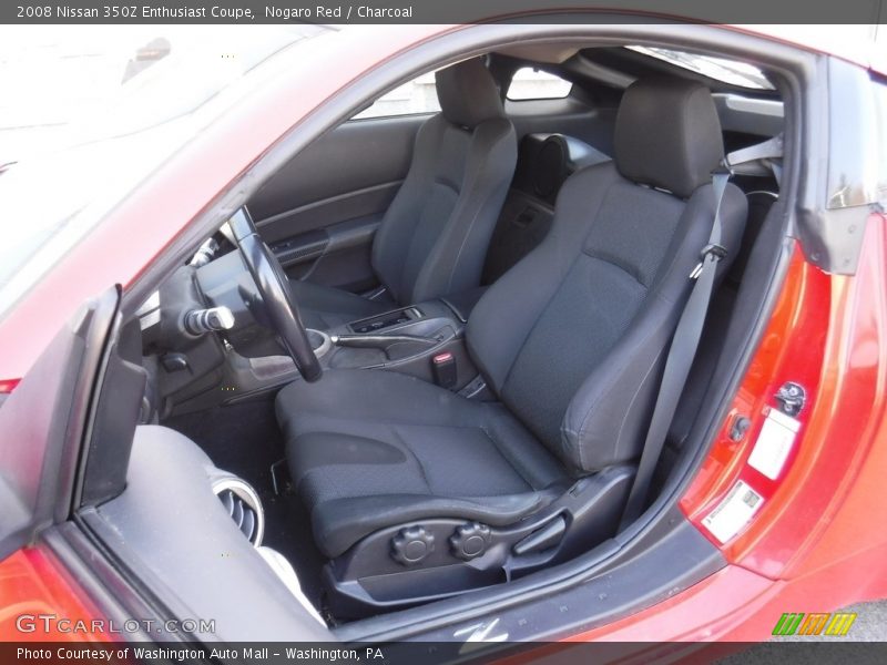 Nogaro Red / Charcoal 2008 Nissan 350Z Enthusiast Coupe