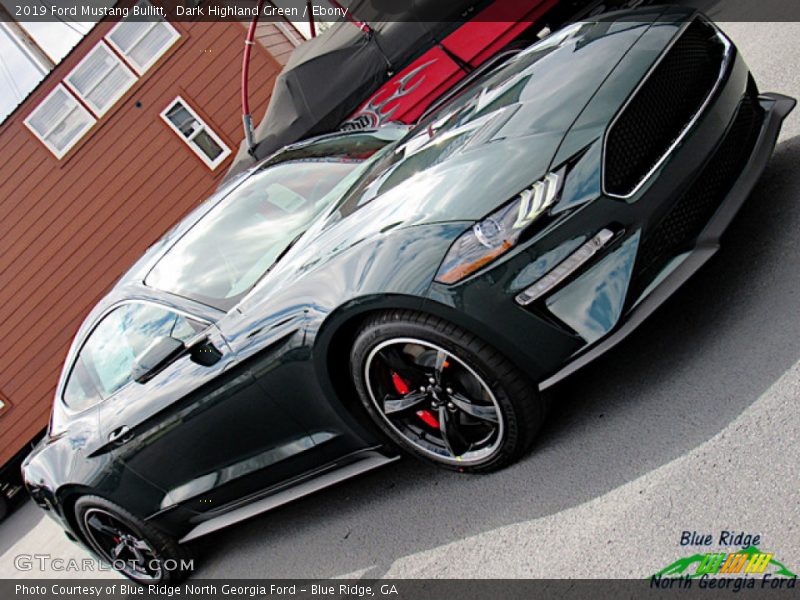 Dark Highland Green / Ebony 2019 Ford Mustang Bullitt