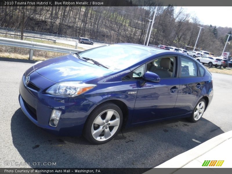 Blue Ribbon Metallic / Bisque 2010 Toyota Prius Hybrid V
