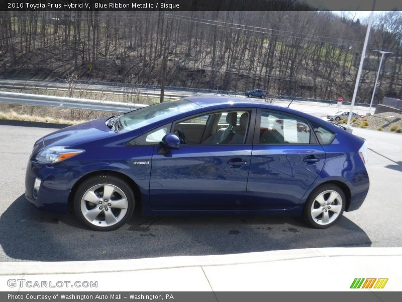 Blue Ribbon Metallic / Bisque 2010 Toyota Prius Hybrid V