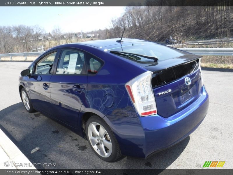 Blue Ribbon Metallic / Bisque 2010 Toyota Prius Hybrid V