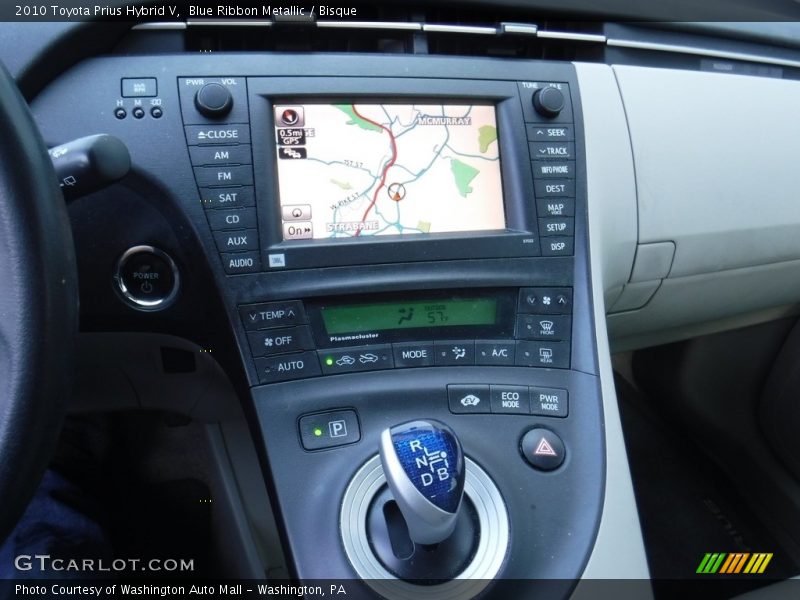 Blue Ribbon Metallic / Bisque 2010 Toyota Prius Hybrid V