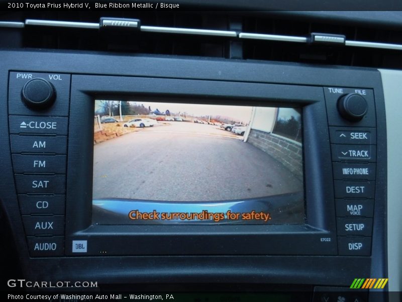 Blue Ribbon Metallic / Bisque 2010 Toyota Prius Hybrid V