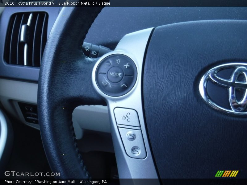 Blue Ribbon Metallic / Bisque 2010 Toyota Prius Hybrid V