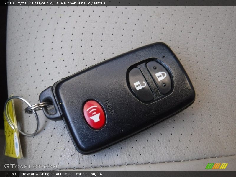 Blue Ribbon Metallic / Bisque 2010 Toyota Prius Hybrid V