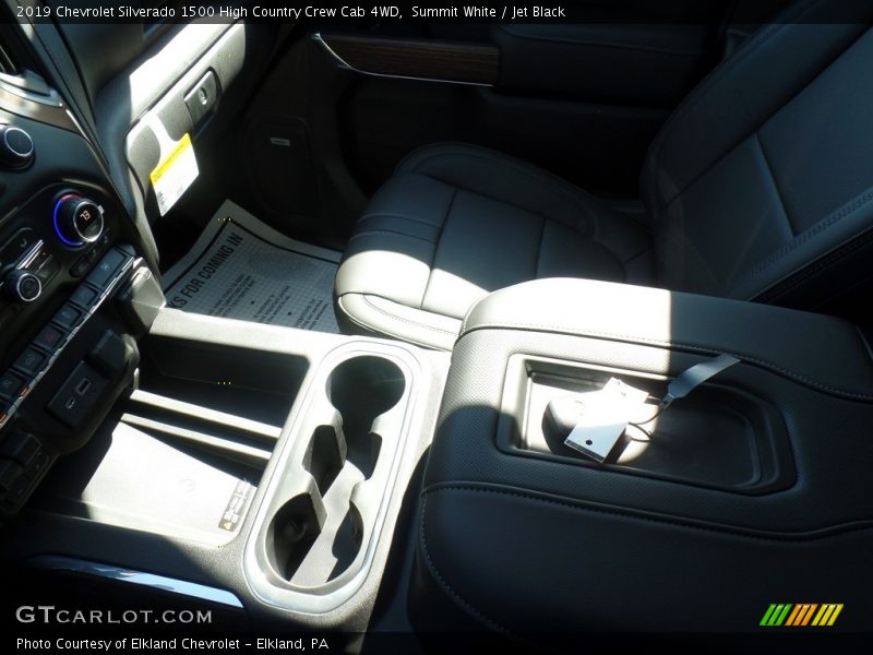 Summit White / Jet Black 2019 Chevrolet Silverado 1500 High Country Crew Cab 4WD