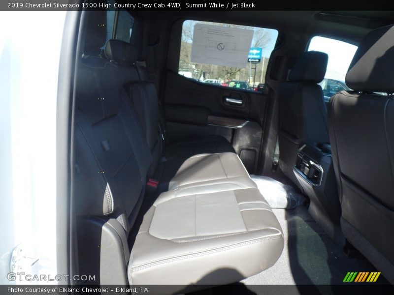 Summit White / Jet Black 2019 Chevrolet Silverado 1500 High Country Crew Cab 4WD