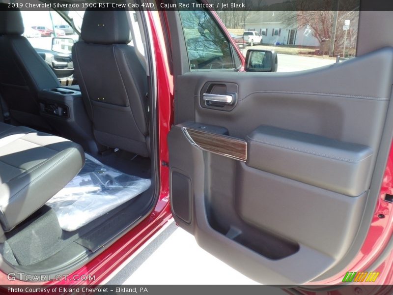 Cajun Red Tintcoat / Jet Black 2019 Chevrolet Silverado 1500 RST Crew Cab 4WD