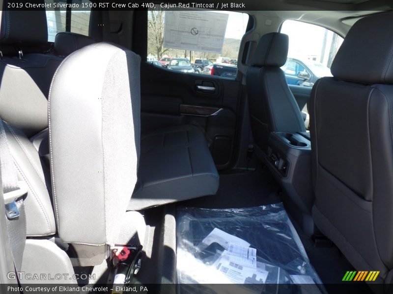 Cajun Red Tintcoat / Jet Black 2019 Chevrolet Silverado 1500 RST Crew Cab 4WD