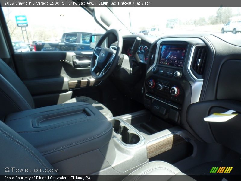 Cajun Red Tintcoat / Jet Black 2019 Chevrolet Silverado 1500 RST Crew Cab 4WD