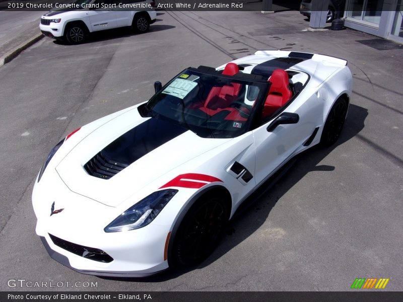  2019 Corvette Grand Sport Convertible Arctic White
