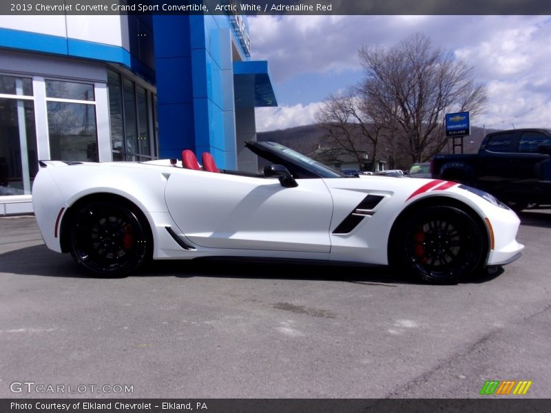  2019 Corvette Grand Sport Convertible Arctic White