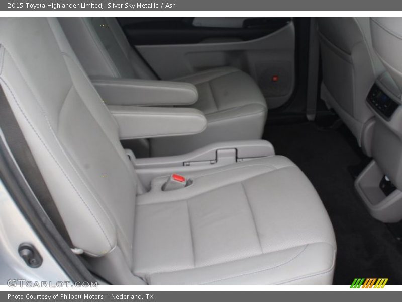 Silver Sky Metallic / Ash 2015 Toyota Highlander Limited