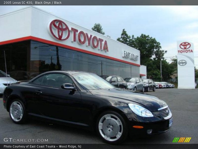 Black Onyx / Black 2005 Lexus SC 430