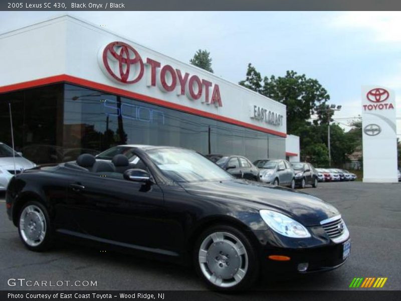 Black Onyx / Black 2005 Lexus SC 430