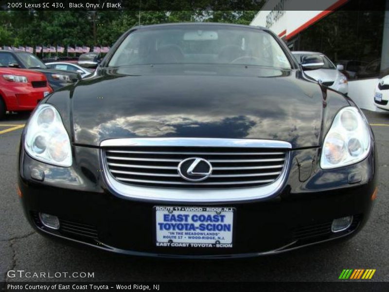 Black Onyx / Black 2005 Lexus SC 430