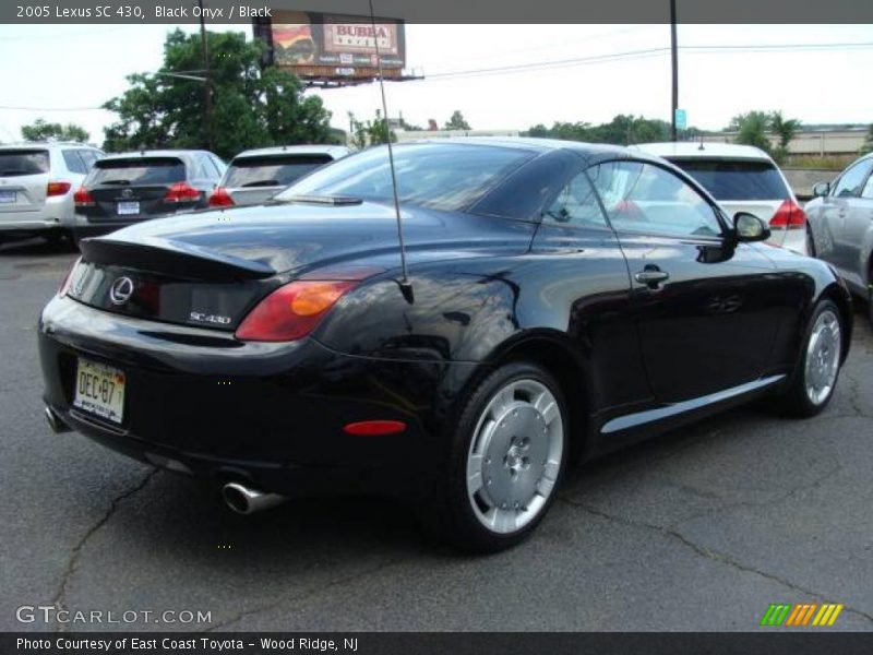 Black Onyx / Black 2005 Lexus SC 430