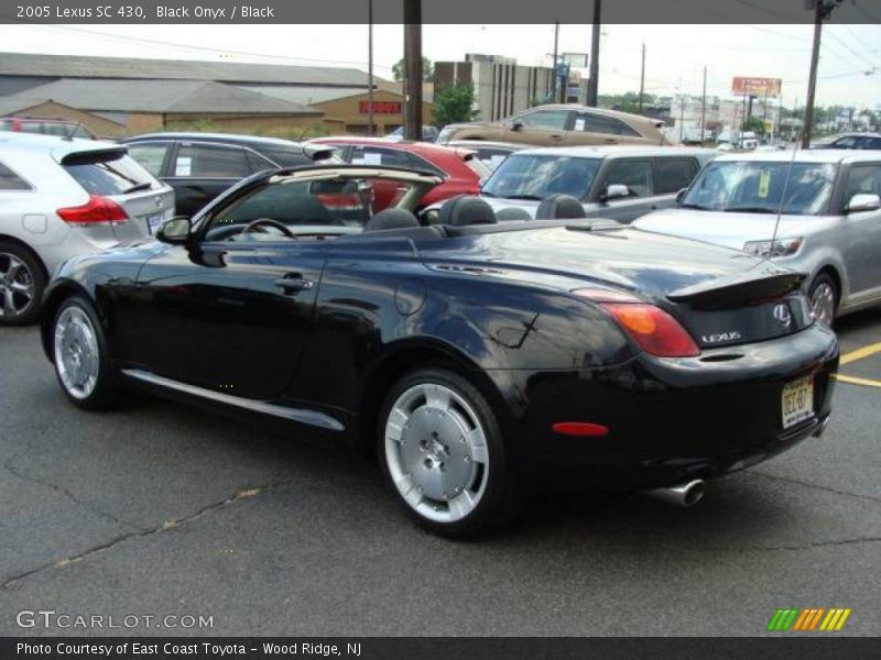 Black Onyx / Black 2005 Lexus SC 430
