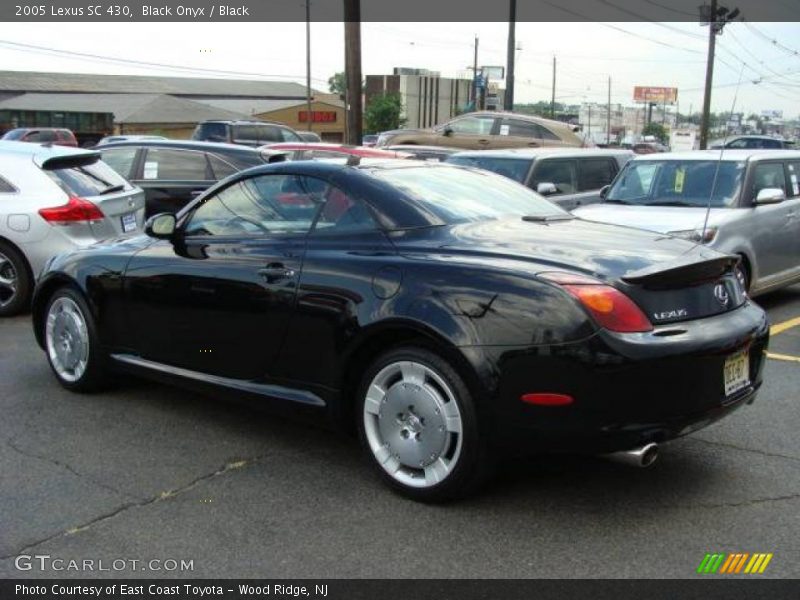 Black Onyx / Black 2005 Lexus SC 430