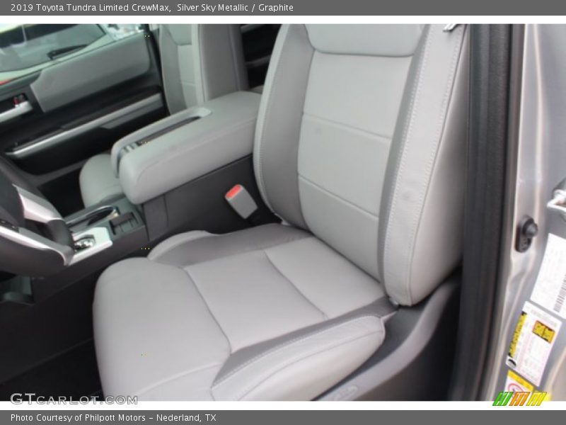 Silver Sky Metallic / Graphite 2019 Toyota Tundra Limited CrewMax