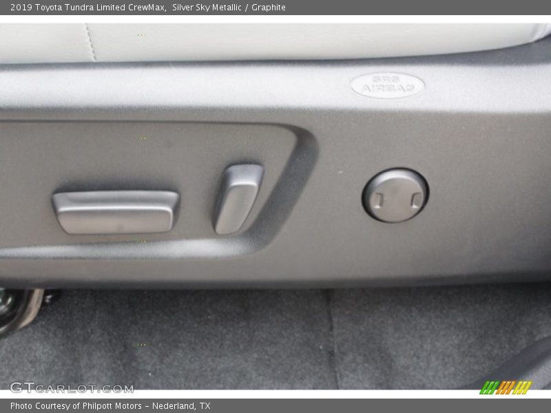 Silver Sky Metallic / Graphite 2019 Toyota Tundra Limited CrewMax