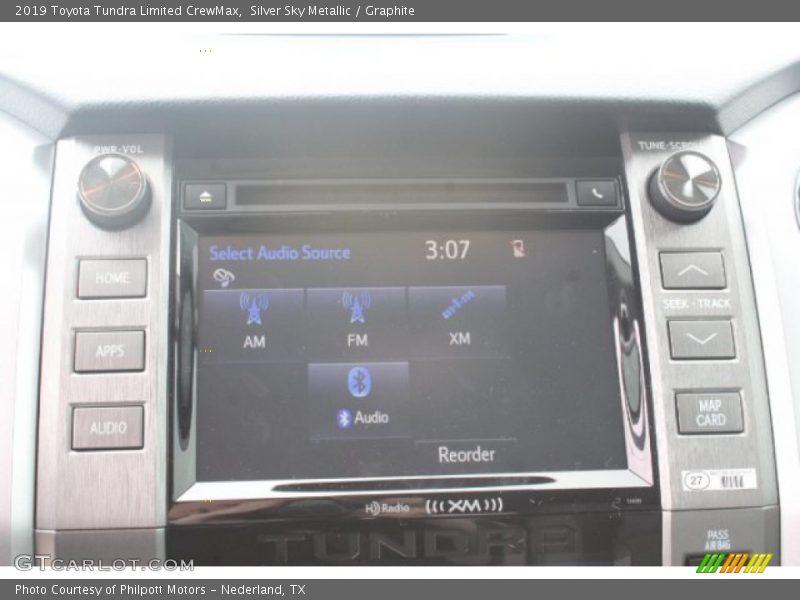 Silver Sky Metallic / Graphite 2019 Toyota Tundra Limited CrewMax