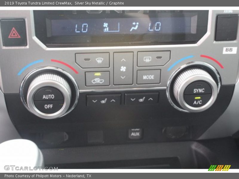 Silver Sky Metallic / Graphite 2019 Toyota Tundra Limited CrewMax
